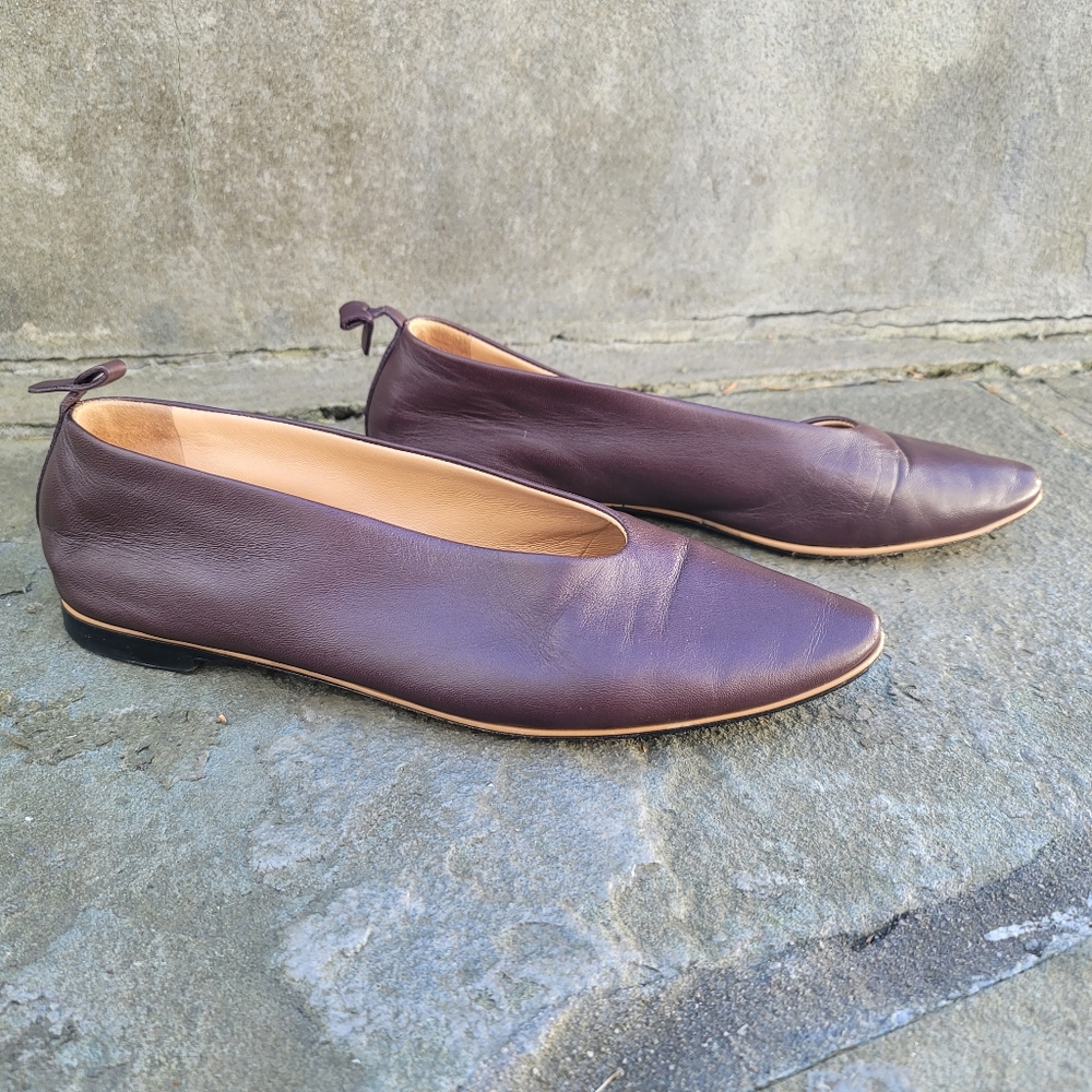 Bottega Veneta Almond Flats Brown Size 6.5 ***SOLD**